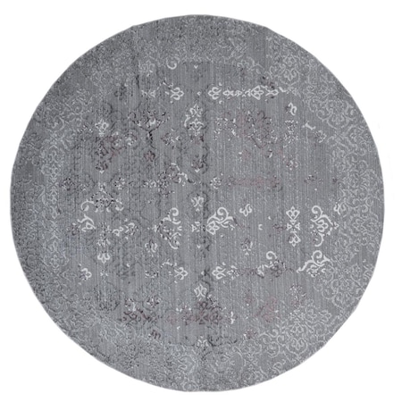 United Weavers Of America Cascades Marblemount Plum Round Rug, 7 ft. 10 in. 2601 10382 88R